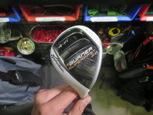 Used TaylorMade Burner SuperFast2.0 Rescue Right Hand 21º Right Hand 4 Hybrid