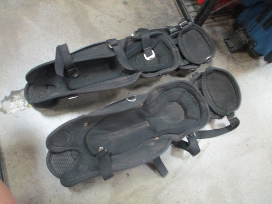Used Easton Youth Catchers Shin Guards