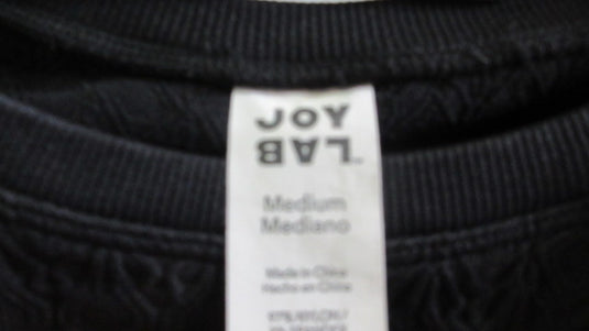 Used Joy Lab Cropped Workout Long Sleeve - Size Medium