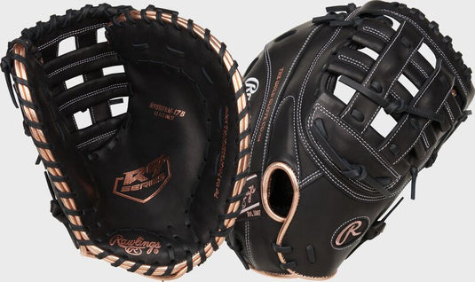 New 2025 Rawlings 12.5" R9 Series 1st Base Softball Glove - LHT