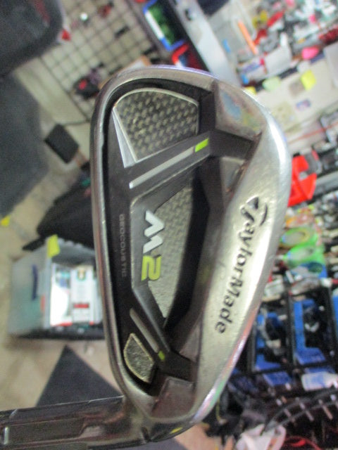 Used TaylorMade M2 6-PW AW RH A-Flex Graphite Shaft Iron Set