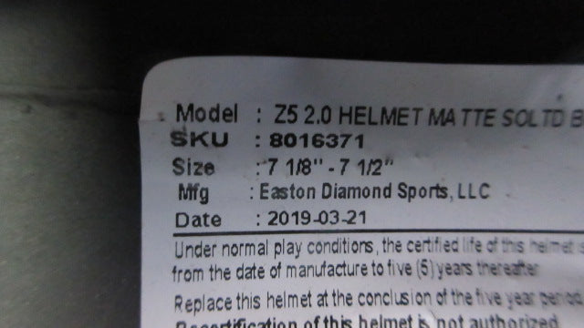 Load image into Gallery viewer, Used Easton SR Batting Helmet - Size 7 1/8 - 7 1/2
