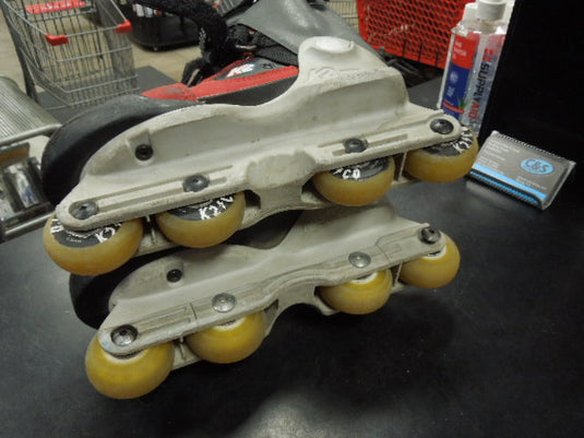 Used Heavy Wear K2 80 Mini Youth Roller Skates Size 2 - 4