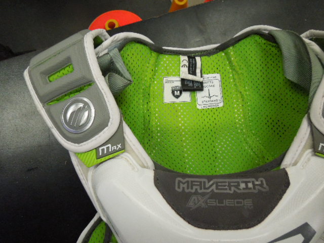 Load image into Gallery viewer, Used Maverik AX Suede Max Speed Chest Pad Size Medium
