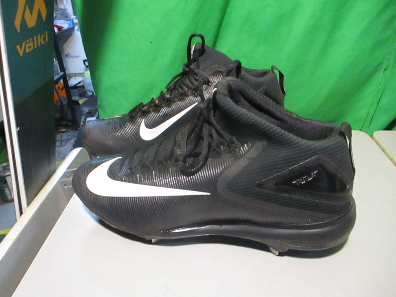 Load image into Gallery viewer, Used Nike Trout 3 Size 3 Metal Baseball Cleats
