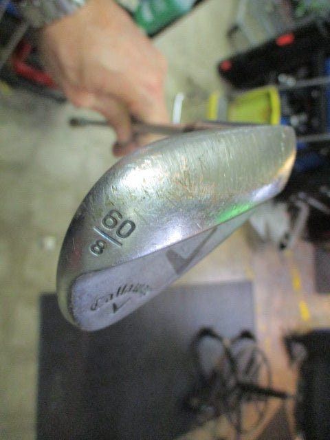 Used Callaway Mack Daddy Forged RH 60 Deg Wedge