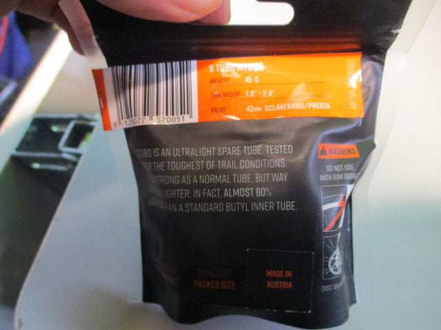 Load image into Gallery viewer, Used Tubolito Ultralight 1.8&quot; - 2.4&quot; 29&quot; Bicycle Tube
