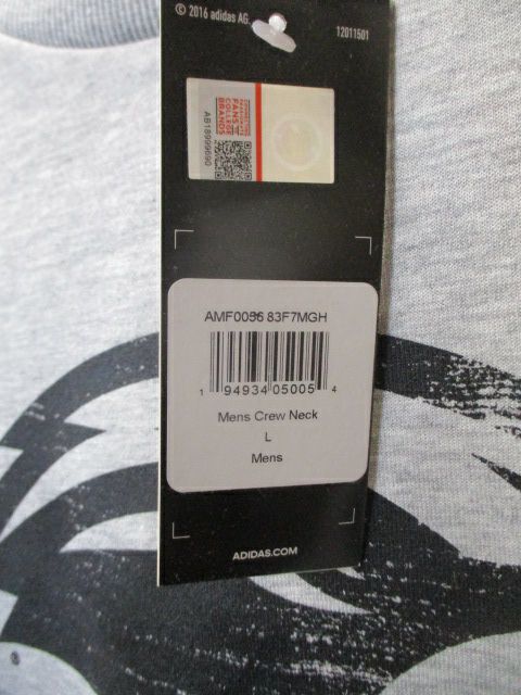 Load image into Gallery viewer, Adidas 3 Strip Crew Sweater Jacket Mens Size Large
