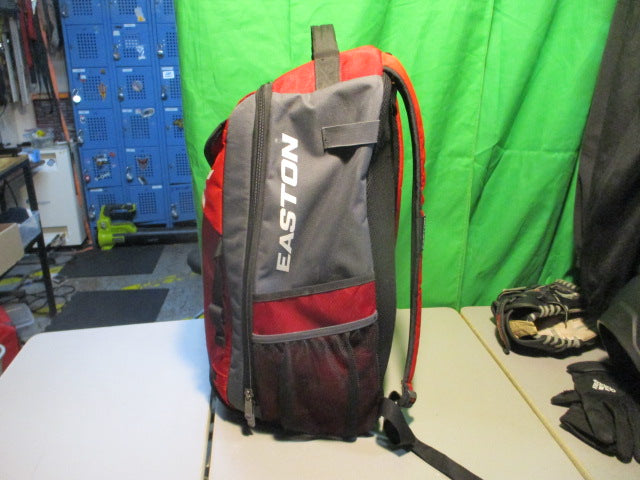 Load image into Gallery viewer, Used Eaton Ghost Red/Gray Baseball Softball back Pack
