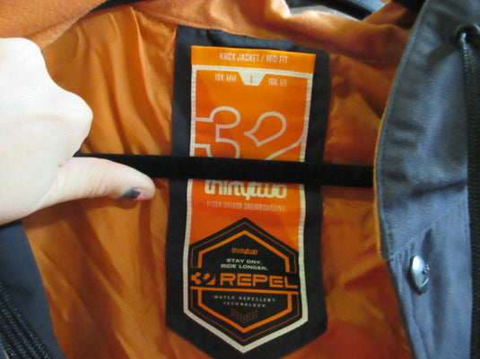 Used Thirtytwo Rebel Winter Jacket - Size Large *Broken Zipper*