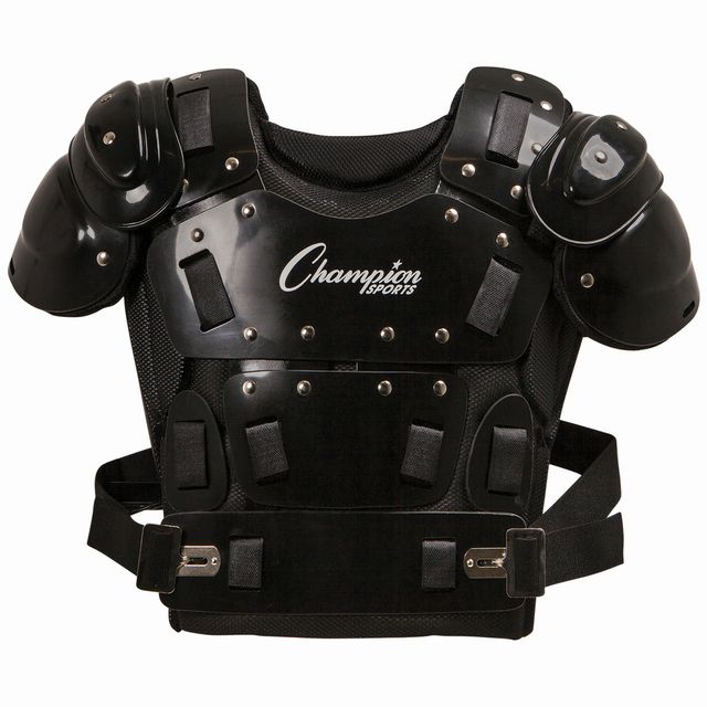 Load image into Gallery viewer, New Outside Plastic Shield Pro Umpire Chest Protector - 15&quot;
