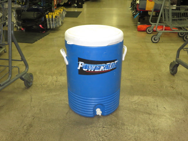 Load image into Gallery viewer, Vintage Powerade Blue 10 Gal Water Jug with Spout
