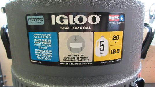 Used Igloo 5 Gallon Cooler