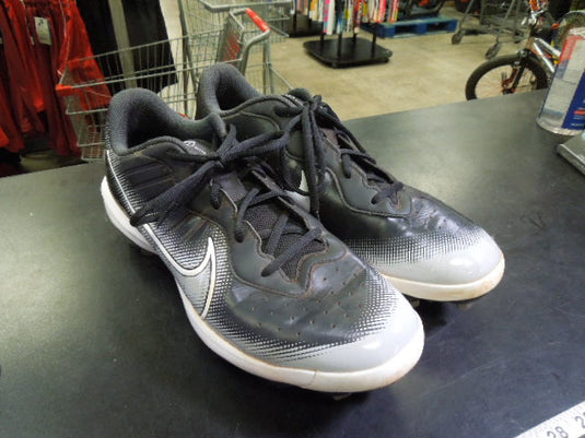 Used Nike Alpha Huarache Varsity 4 Low Metal Baseball Cleats Size 14
