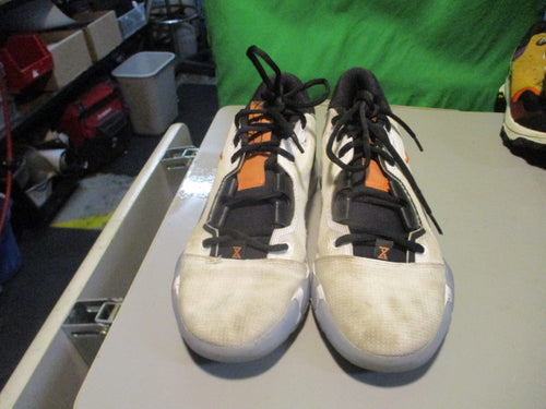 Used Nike Paul George 6 Fluoro Size 8.5 Basketball Shoes