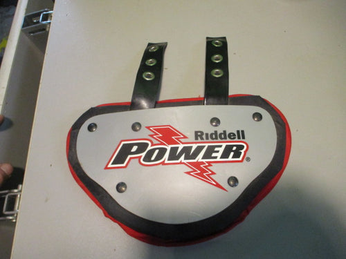 Used Riddell Power Youth Football Backplate