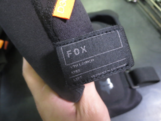 Used Fox Racing Youth Launch Knee Pads Size Youth