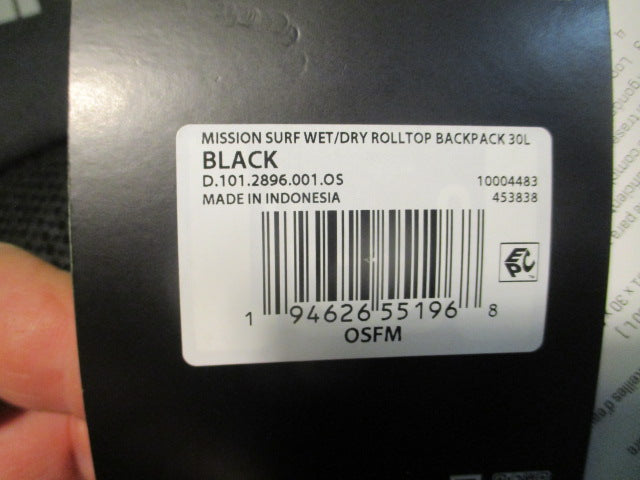 Load image into Gallery viewer, Dakine Mission Surf Wet/Dry Rolltop Backpack 30L
