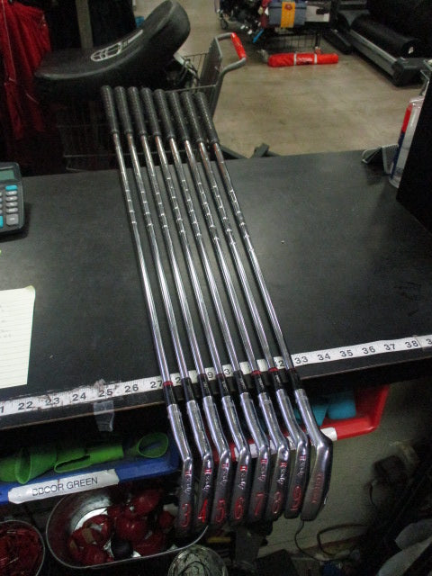 Vintage Ben Hogan APEX II White Cameo 8pc RH Blade Iron Set Equilizer and 3-9i