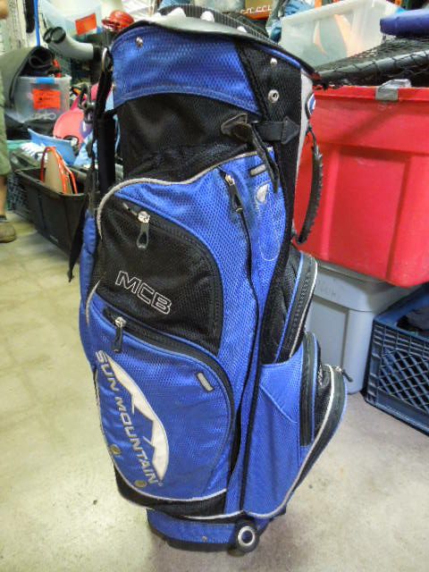 Load image into Gallery viewer, Used Sun Mountain MCB Golf Carry Bag with 15 Way Divider
