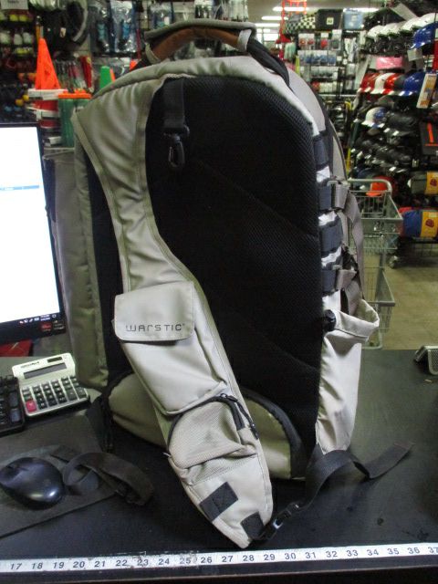 Used Warstic Warrior's XL Bat Pack Sling Bag in Gunner Grey