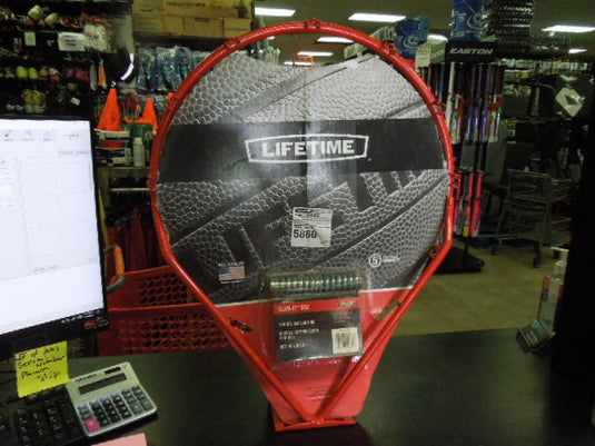 Like New Lifetime 5860 Slam It 18" Basketball Rim Complete System