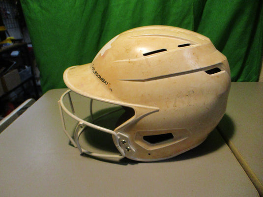 Used Boombah Size 6 1/4 - 7 Batting Helmet W/ Facemask