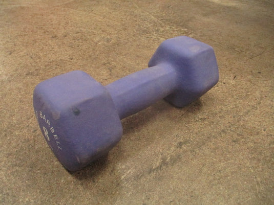 Used 8lb Cap Neoprene Dumbbell