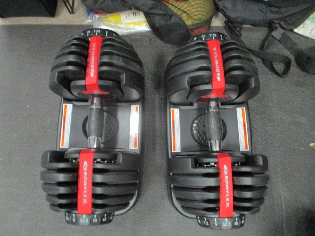 Load image into Gallery viewer, Used BowFlex SelectTech 552 52.5lb Adjustable Dumbbells (Must Sign Waiver)

