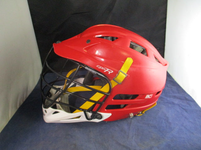 Load image into Gallery viewer, Used Cascade CPX-R Lacrosse Helmet / Chinstrap - worn chinstrap
