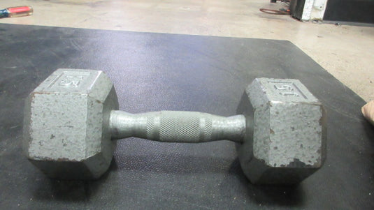 Used 15lb Cast Iron Dumbbell