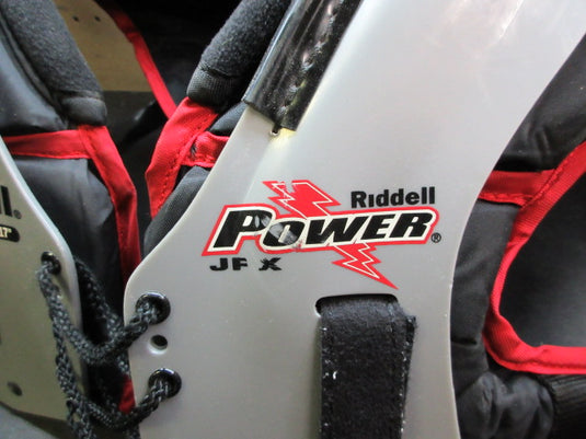Used Riddell Power JPX SK Football Shoulder Pads W/ Back Plate  - Size Medium