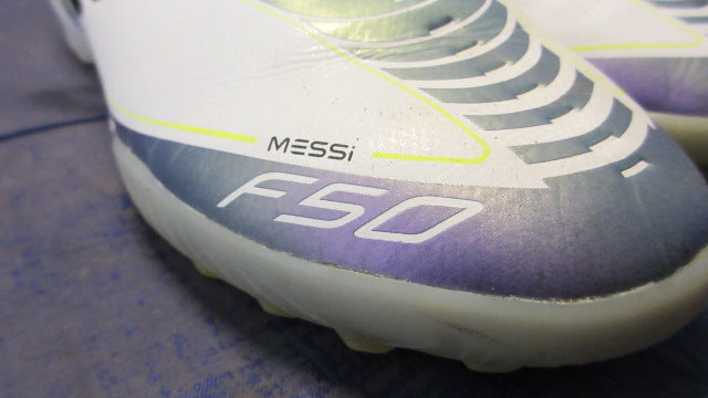 Load image into Gallery viewer, Used Adidas Messi F50 Indoor Soccer Cleats Youth Size 5.5
