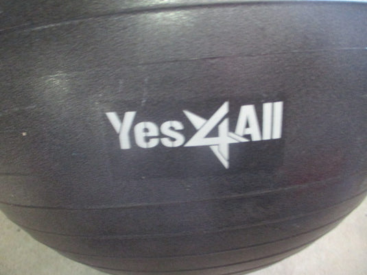 Used Yes4All Black Exercise Ball