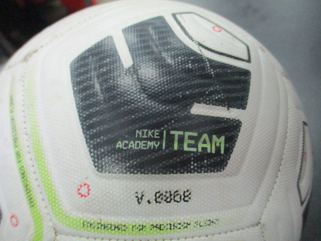 Load image into Gallery viewer, Used Nike Academy Team Soccer Ball Size 4

