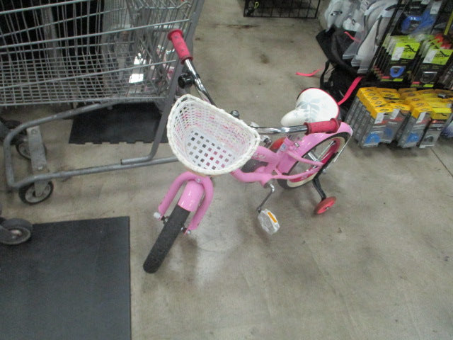 Load image into Gallery viewer, Used Joy Star Miss Cruiser 14&quot; 1 Speed Little Girls Bike W/ Training Wheels
