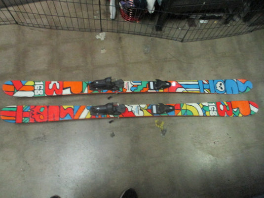 Used Scott P3 168cm Dual Tip Downhill Skis With Rossignol Bindings