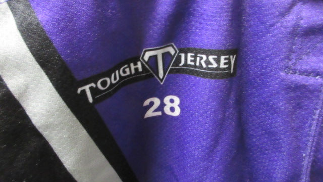 Load image into Gallery viewer, Used Purple Hockey Siocks - wear
