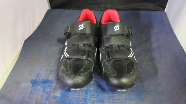 Load image into Gallery viewer, Used Peloton Cycling Shoes Adult Size 41 / 8/ 10.5 - wear on toes and heel
