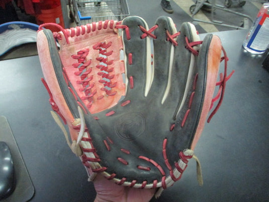 Used NV Baseball Pro Series Custom 12" ball Glove in Red