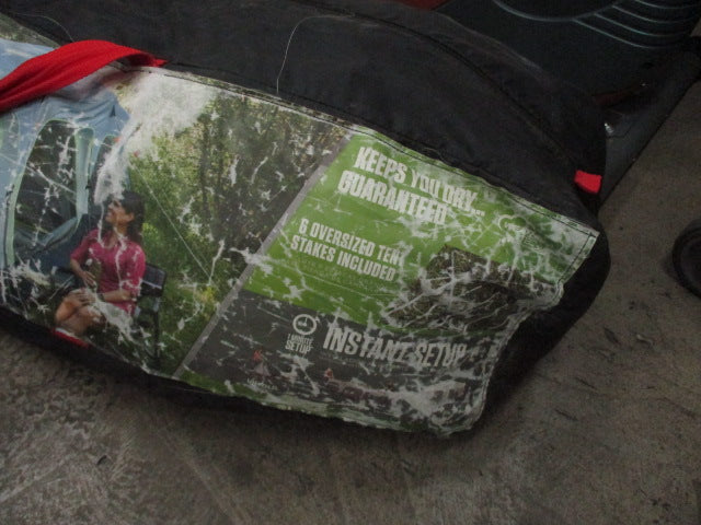 Load image into Gallery viewer, Used Coleman 10 Person Instant Pop Up Tent With Oversized Tent Stakes and Bag
