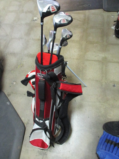 Load image into Gallery viewer, Used Tour Edge HT Max JR  8 Piece Complete Set With Bag Lefty Set

