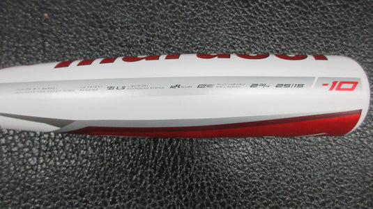 Used Marucci Cat X 25" (-10) USSSA Alloy Baseball Bat