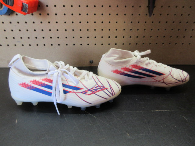 Load image into Gallery viewer, Used Adidas F50 Sparkfusion League Mid Cut FG Soccer Cleats - Size 3.5

