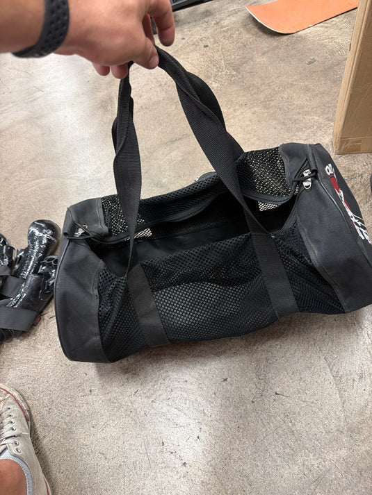 Used Larg Tae Kwon Do Black duffel bag