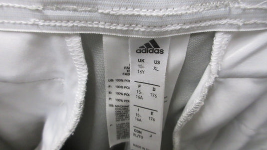 Used Adidas Open Bottom Pants Youth Size XL - stain