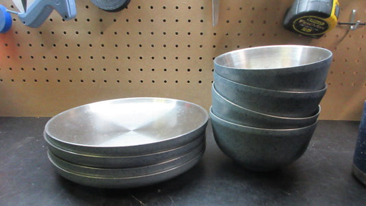 Used RC Willey Camping Bowls & Plates - QTY 8