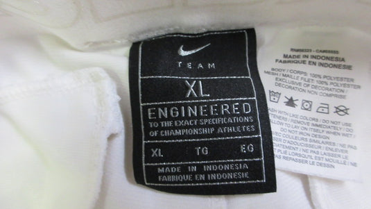 Used Nike Baseball Pants Open Bottom Youth XL - White