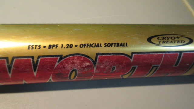 Load image into Gallery viewer, Used Worth EST C555 34&quot; Alcalyte 15&quot; Shell Slowpitch Bat
