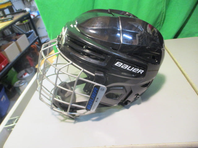 Load image into Gallery viewer, Used Bauer IMS 5.0 Size Medium (6 3/4 -  7 3/8) Hockey Helmet W/ Profile Mask

